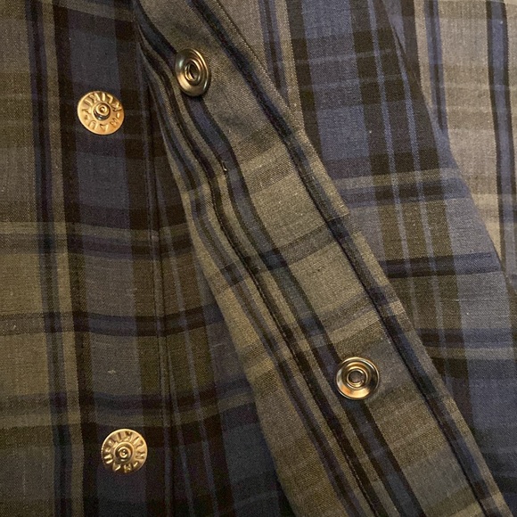 🤠 Western Craft Plaid Snap-Down - Picture 8 of 11